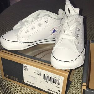 Baby White Converse